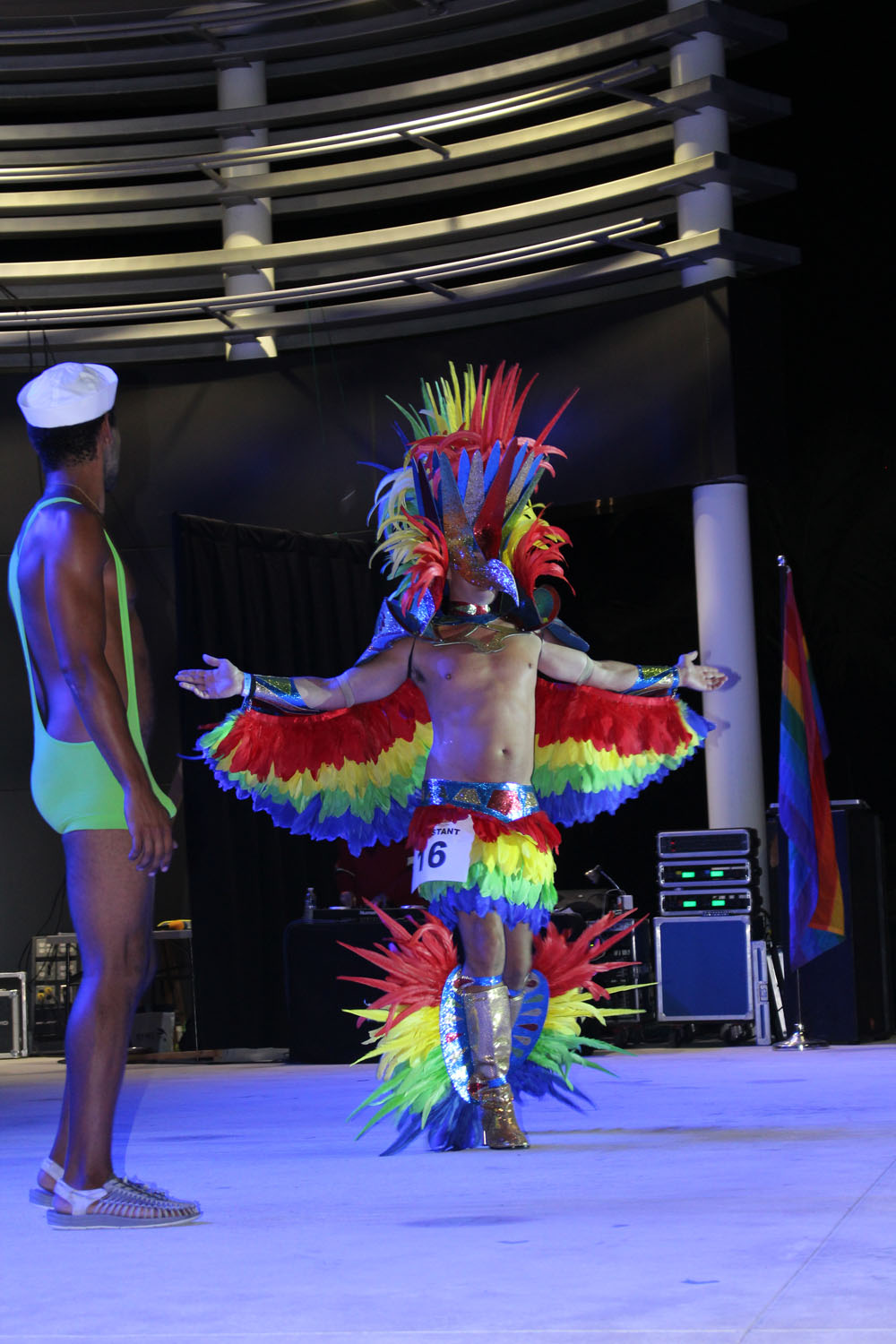 Headdress Ball 2018 photo - Duval Street, Key West